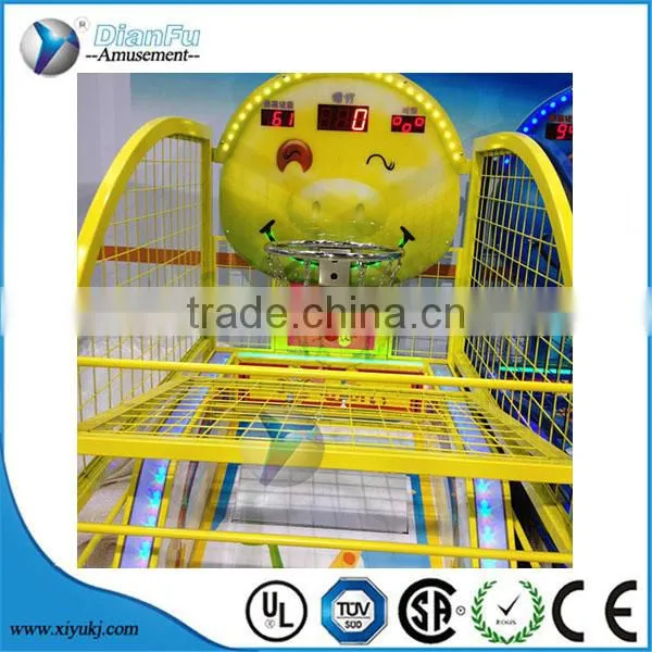 Kids Coin Operated Children Basketball Game Machine Family Entertainment Center Kids Dudu Arcade Basketball Game Machine photo-3