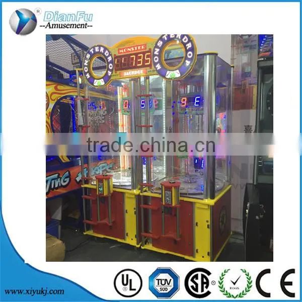 Dianfu 2016Tickets Redemption Game Machine Type Magic Tickets Ball Jump Simulator photo-3