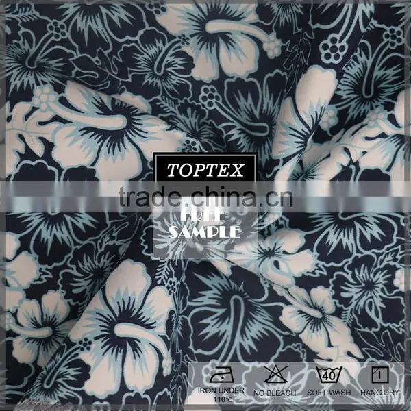 Floral Printed Poplin Fabric for Cheap Apparel Fabric photo-5