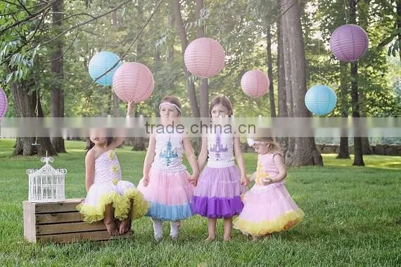 Hot Sale Cute Tutu Skirts Teen Pettiskirt Pettiskirt Outfit Cute Girls Skirt Chiffon Wholesale Pettiskirts Set for Girls photo-5