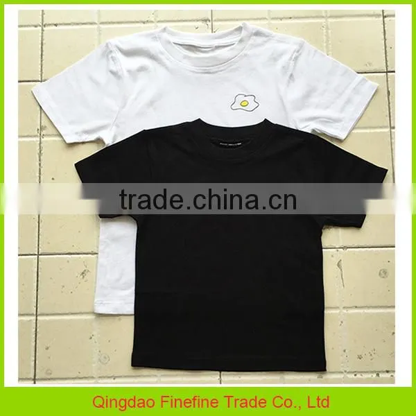 2017 New Arrival Organic Cotton Kids Tshirt Wholesale photo-3