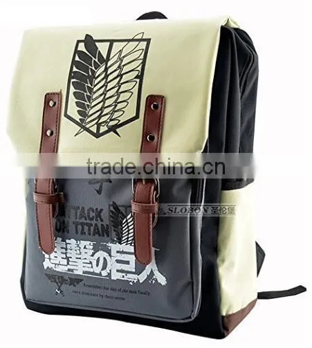 Walson Instyles Copyright Attack on Titan Shingeki no Kyojin Cosplay Backpack photo-2