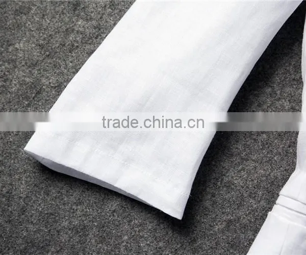 2014 Summer Cotton/linen Ladies Two Pieces Short Sleeve Blazer and Middle Pants Set Women Office Business Suit photo-4