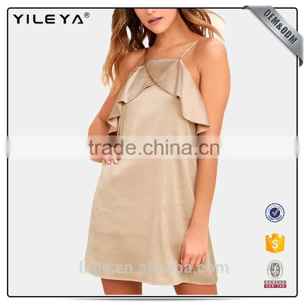 New Design Summer Ladies Women's Sexy Slit Irregular Party Maxi Dress photo-4