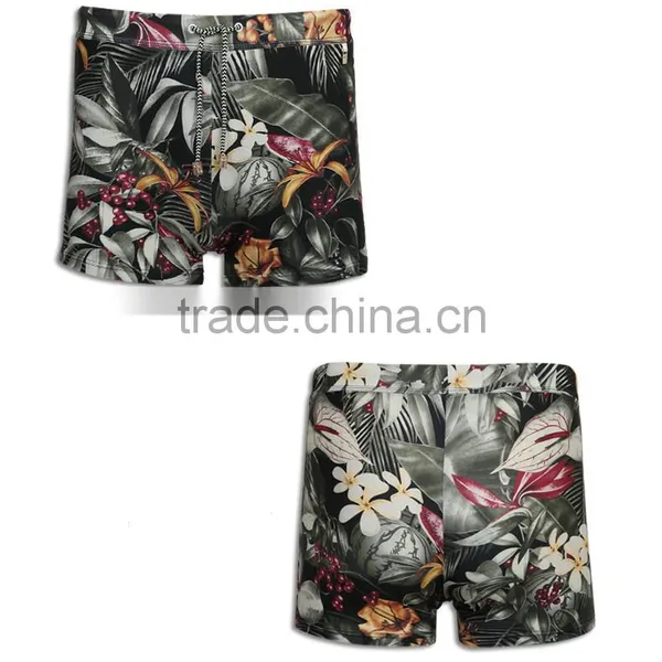 Wholesale Colorful 100%polyester Mens Beach Shorts Mens Board Shorts 2017 Swimwear Beachwear photo-3