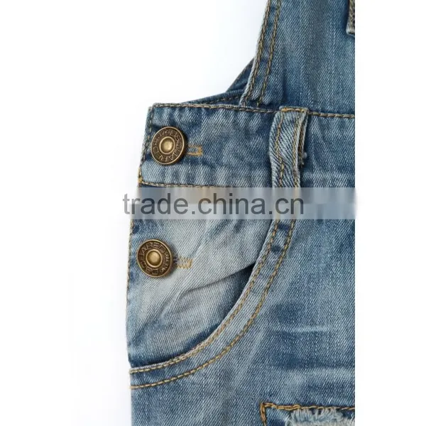 Wholesale Overall New Design Colorful Printing Kids Bib Pants New Style Fashion Girls Jeans photo-4