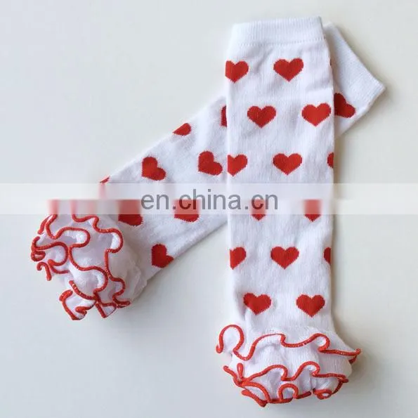 Fashion Cute Heart Print Leg Warms for Kids photo-4