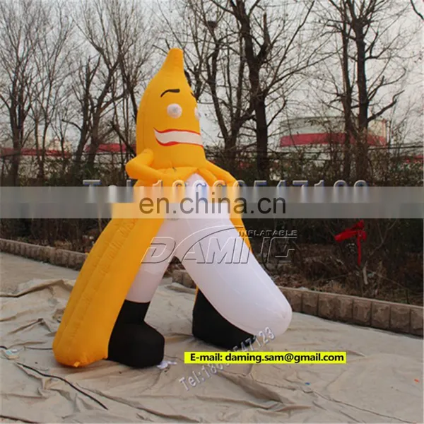 Inflatable Banana With Led Light For Halloween Decoration photo-5