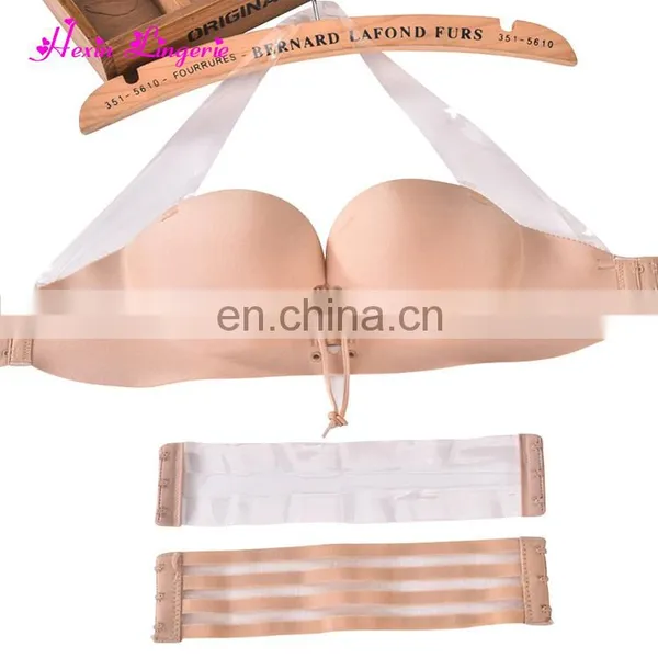 No Underwire Hook Premium Push Up Invisible Fly Bra Size 34 for Ladies photo-4