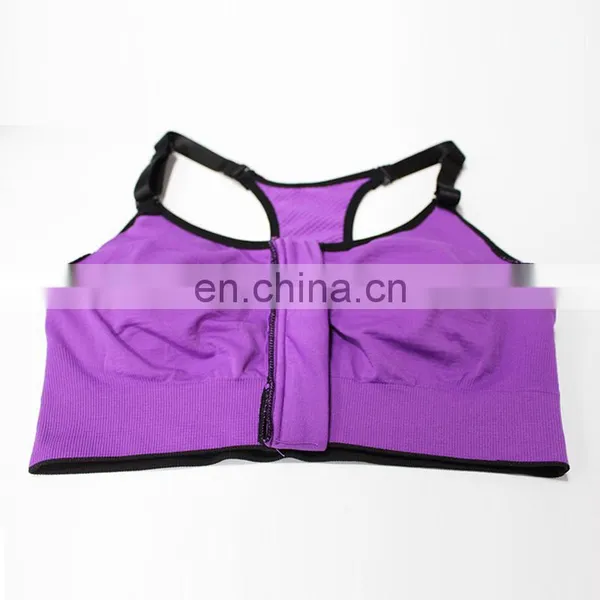 2017 Wholesale Women Sexy Fashion Wire Free Seamless Yoga Wear Sports Bra photo-3