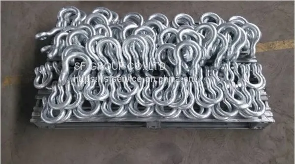 Сварной металлический оснастительный набор. Штатные американскиеSafety chain shackles