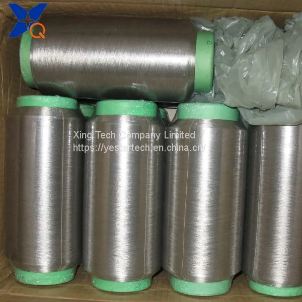 Pure Silver Plated Conductive Nylon Filaments 420D/64F Anti Bacteria Socks for Varicosity, EMR Fabrics-XTAA064 photo-3