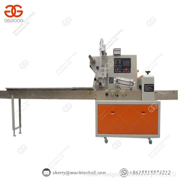 Horizontal Down-paper Pillow Type Mushroom/cheese/biscuit Packing Machine