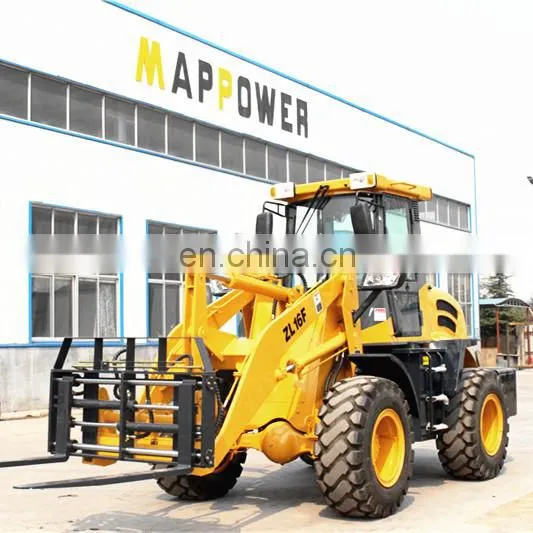 1.6ton New Hydraulic Compact Small Wheel Loader for Sale photo-6