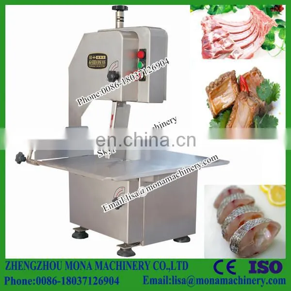 Floor Standing Butcher Electric Cutting Bone Saw/Meat Band Saw Cutting Machine/Meat And Bone Saw Machine photo-3