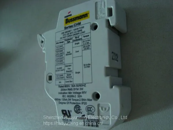 CHM1DU Eaton Bussmann CHM Modular Fuse Holder, Modular Fuse Holder CHM1DU Without Indicator photo-4