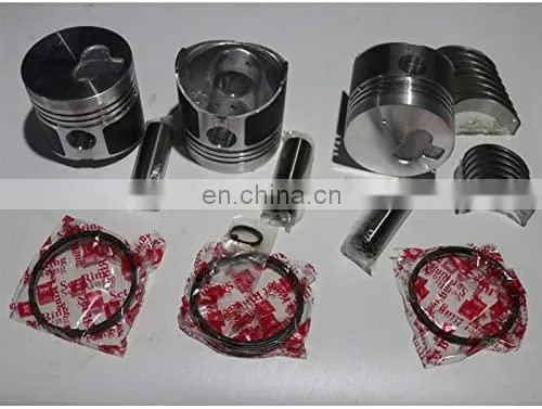 for Mitsubishi K3M Piston Ring Set and Piston KIT photo-2