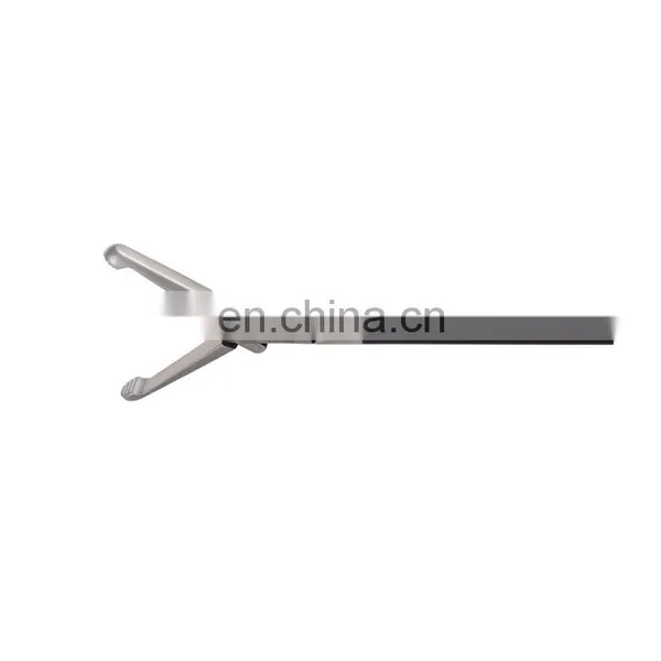 Laparoscopy Instruments S-shaped Hollow Vertical Teeth Grasper China Medical Supplies photo-2