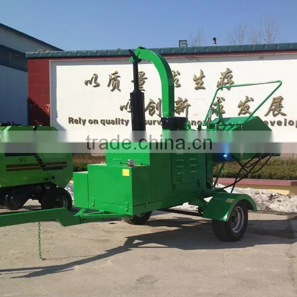 CE Approved Popular 40hp Mobile Wood Chipper Shredder photo-3