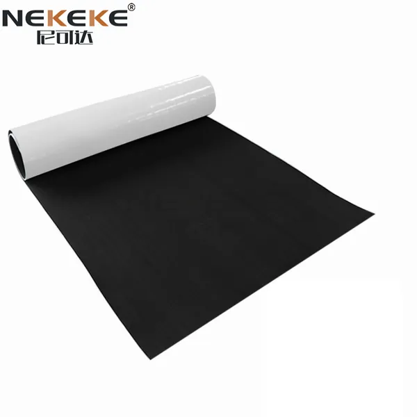 NEKEKE Thickness 6mm Black+White Bottom Boat Yacht Marine Rubber Pattern EVA Deck Foam Sheet photo-2