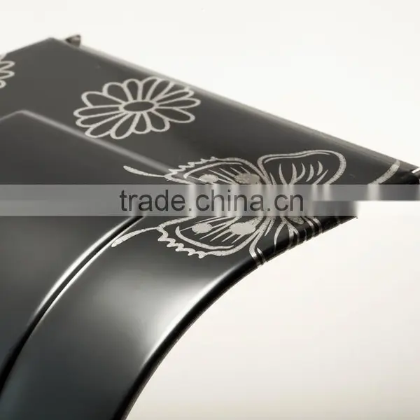 Hot Sale Toilet Holder Stainless Steel Toilet Roller Holder Black Butterfly Design Paper Holder photo-3