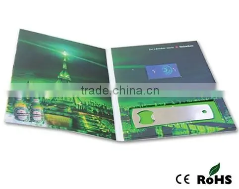 2.8 Inch Invitation Lcd Video Greeting Card for Promotions photo-2