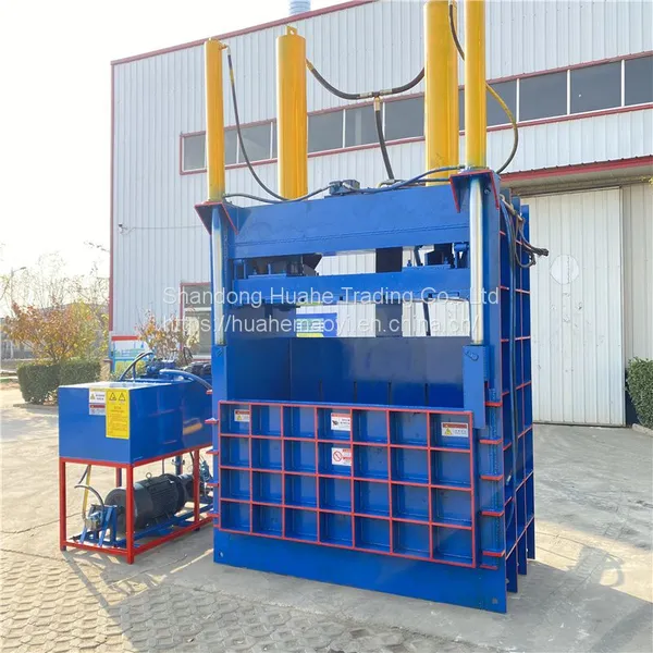 Waste Metal Vertical All Steel Plate Packer Waste Copper and Aluminum Leftovers Hydraulic Compressor photo-2