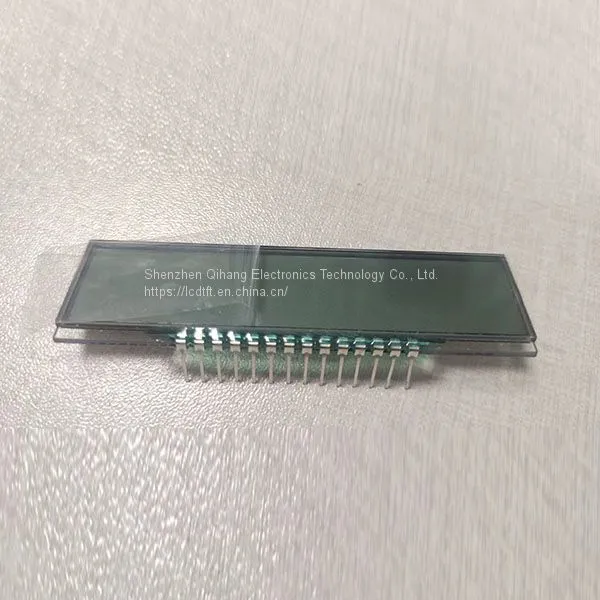 Mono LCD Screen Metal Pin LCD Display 6 Digits LCM photo-3