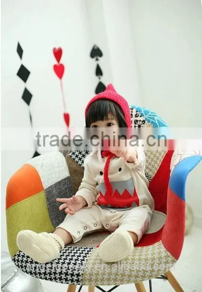 Korean Style Infant Rompers Baby Rompers Organic Cotton AG-LA0028 photo-3
