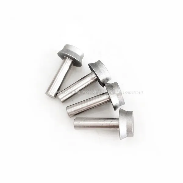 Customized Processing of Tungsten Steel Complex Concave 155 Degree Diamond Shaped Grinding Rod photo-2