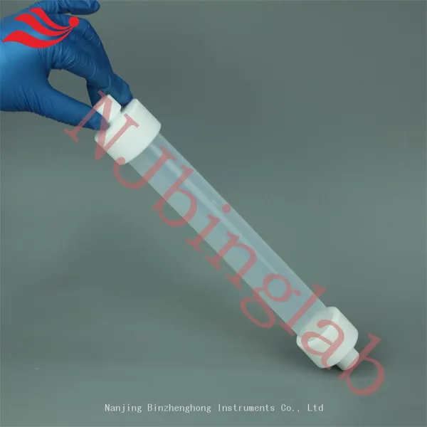 PFA Chromatography Column, Matched With PTFE Sieve Plate, Resistant to Strong Acid and Alkali, Can be Equipped With Valves photo-3