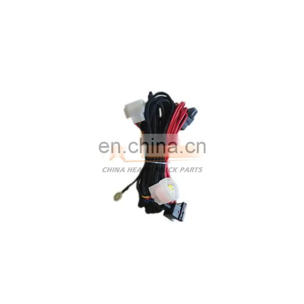 China Heavy Truck C7h/T7h/T5g Sinotruk Sitrak Electric System Truck Spare Parts 712W25455-6011 Fuel Heater Power Harness photo-3