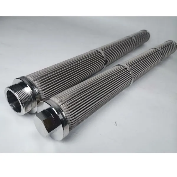 Fully Welded Structure Industrial Depth Filtration Sintered Stainless Steel Filter Element RT-038 photo-3