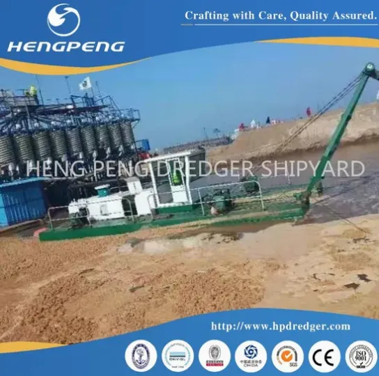 Heng Peng Zirconium Titanium Ore Cutter Suction Dredger Xk2508 *HP photo-5