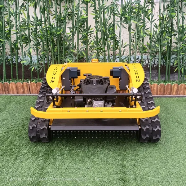 Robot Slope Mower, China Brush Mower for Slopes Price, Remote Control Hillside Mower for Sale photo-5