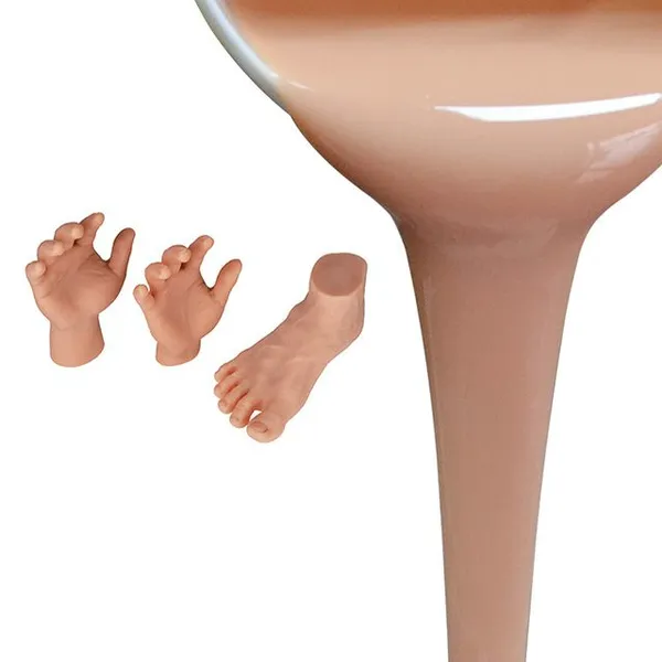 Liquid Silicon Medical Grade 0A 5A Shore Hardness Additional Based Silicone LSR photo-3