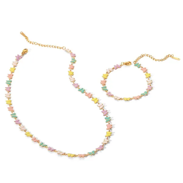 HonHo Stainless Steel Necklace for Active Lifestyle Sweat Resistant