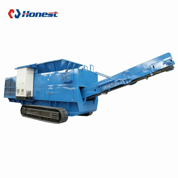 Heavy-Duty Crawler Mobile Shredder: The Ultimate On-Site Solution for Multi-Material & Bulky Waste Recycling photo-3