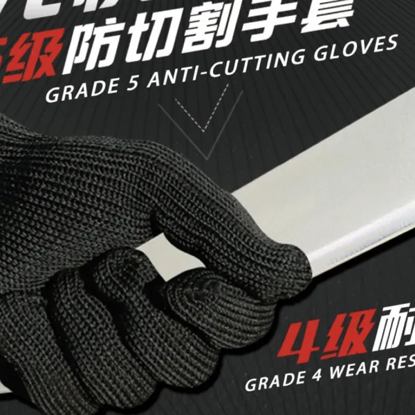 Grade 5 Anti Cutting, Shock Proof, Glass Fiber Free, no Steel Wire and Anti Collision Gloves photo-4