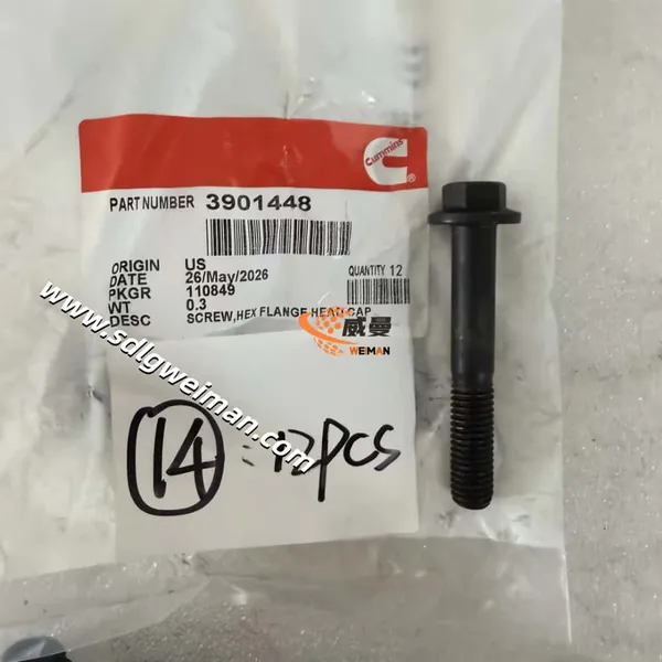 Hex Fange Head Screw 3901448 für Cummins-Motorteile photo-2