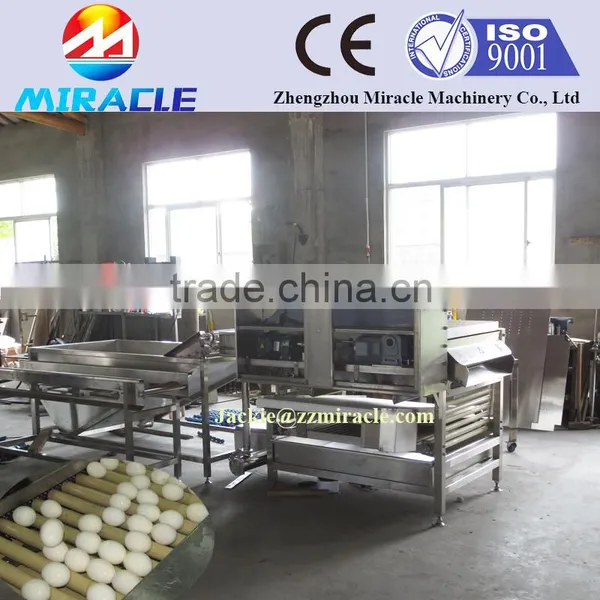 Full Stainless Steel Hard Boiled Chicken Egg Breaking Machine photo-2