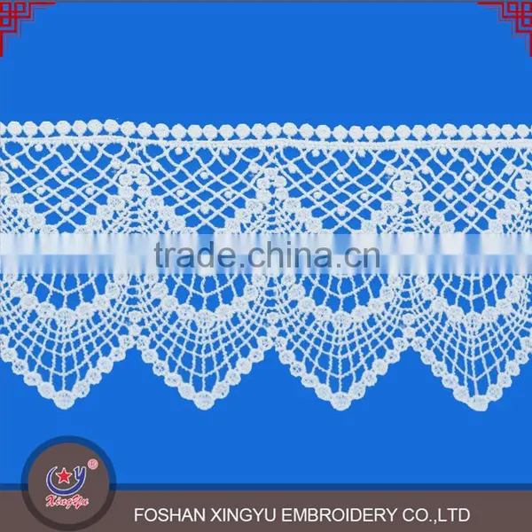 Latest Women Garment Collar Design Detachable Cotton Lady Crochet Neck Applique Embroidery Patch for Clothing photo-2