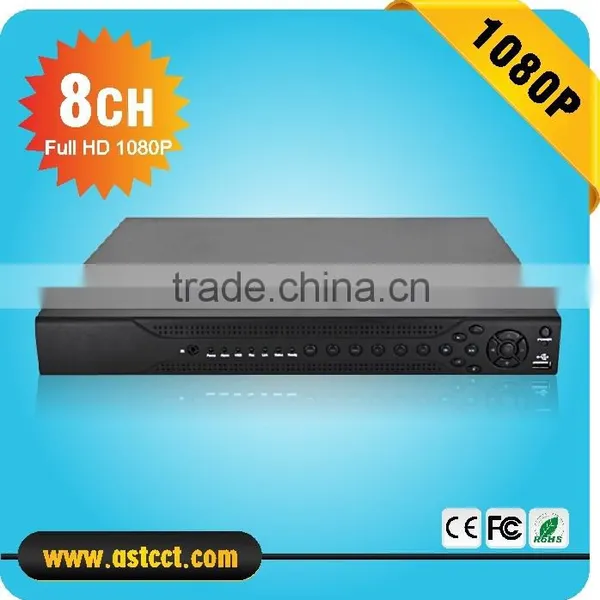 h 264 Standalone Dvr 8ch AHD DVR 1080P