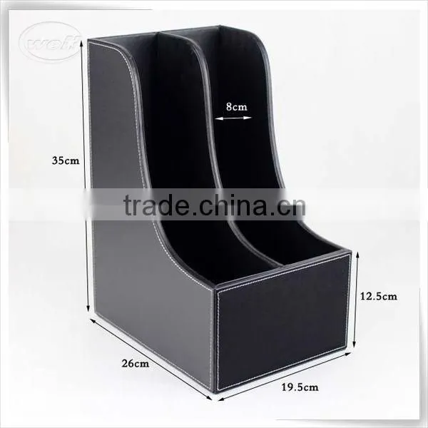 Luxury Multifunctional pu Leather File Holder photo-2