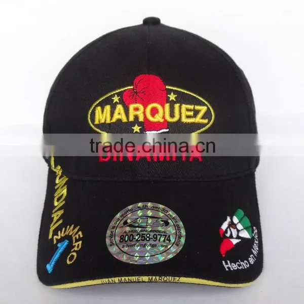 Custom Blank Snapback Cap With Leather Brim photo-3