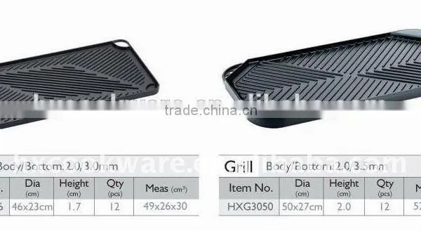 NON-STRICKING 46*23CMGRILL PAN photo-6