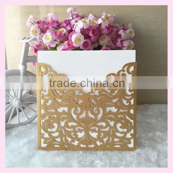 Very Hot Sale Colourful Wedding Pocket Invitation Card Eid Greeting Card Home Party Birthday &event Decoration Accessories photo-2