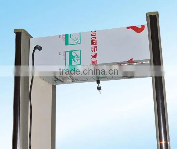 High Sensitivity Checking Walkthrough Metal Detector 6 Detect Zones Walk Through Body Scanner For Factory photo-4
