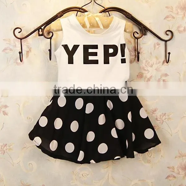 Wholesale Girls Tutu Dress Set,2pcs Baby Girl's Tulle Dress Set,dress Children Tops With Skirt Set,girls Outfits Summer Clothes photo-5