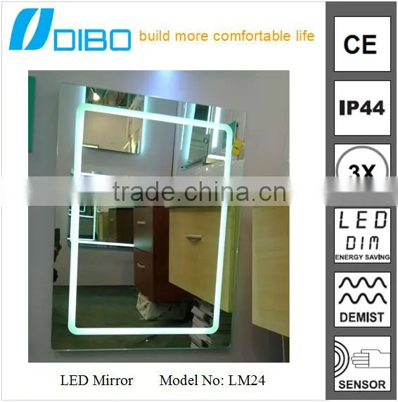New Modern IP44 Led Lighted Vanity Mirror Bathroom Backlit Mirror Quality Choice Most Popular photo-5
